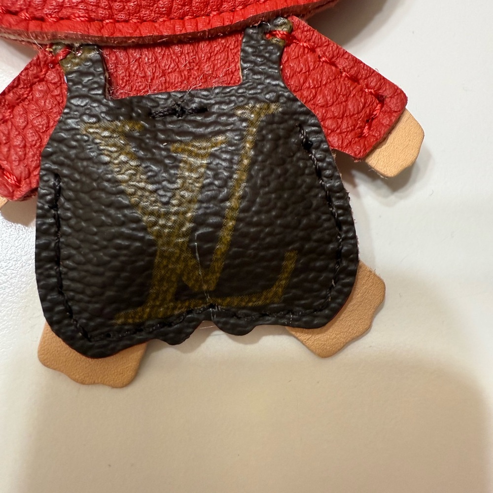 Upcycled Cartoon Character Keychain - Picture 4 of 4